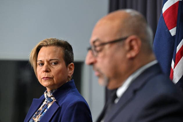 MICHELLE ROWLAND PFAS PRESSER, Attorney-General Michelle Rowland and Assistant Minister for Defence Peter Khalil at a press conference at Parliament House in Canberra, Thursday, May 28, 2026. ( NO ARCHIVING CANBERRA ACT AUSTRALIA  Copyright: xMICKxTSIKASx 20260528120914011670