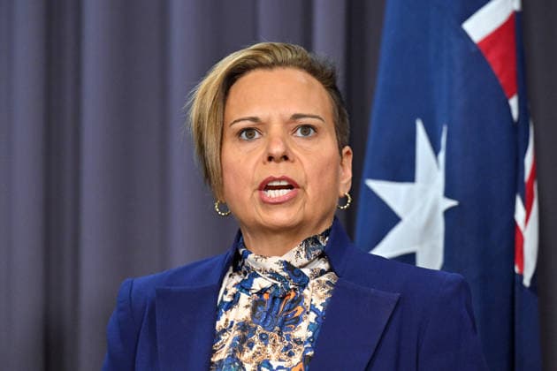 MICHELLE ROWLAND PFAS PRESSER, Attorney-General Michelle Rowland at a press conference at Parliament House in Canberra, Thursday, May 28, 2026. ( NO ARCHIVING CANBERRA ACT AUSTRALIA  Copyright: xMICKxTSIKASx 20260528179387468680