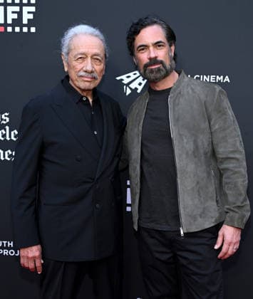 Opening Night of the L.A. Latino International Film Festival Edward James Olmos and Danny Pino arriving to the opening night of the 25th edition of the Los Angeles Latino International Film Festival (LALIFF), held at the TCL Chinese Theatre on May 27, 2026 in Hollywood, CA. Hollywood TCL Chinese Theatre California USA Copyright: xLisaxOConnorx xAFF-USA.comx