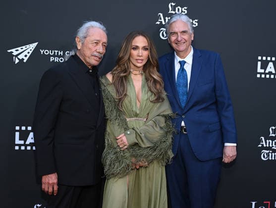Opening Night of the L.A. Latino International Film Festival Edward James Olmos, Jennifer Lopez and Gregory Nava arriving to the opening night of the 25th edition of the Los Angeles Latino International Film Festival (LALIFF), held at the TCL Chinese Theatre on May 27, 2026 in Hollywood, CA. Hollywood TCL Chinese Theatre California USA Copyright: xLisaxOConnorx xAFF-USA.comx