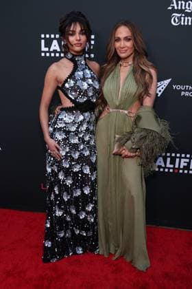 LALIFF 25th Edition Opening Night Celebration HOLLYWOOD, CALIFORNIA - MAY 27: Jennifer Lopez & Paulina Chavez at the 25th Edition of The Los Angeles Latino International Film Festival - Opening Night at TCL Chinese Theatre on May 27, 2026 in Hollywood, California. Credit: AdMedia EDITORIAL USE ONLY  Copyright: xx AdMediax admphotostwo992648