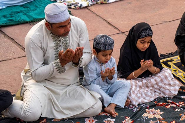 Eid al-Adha in India NEW DELHI, INDIA - MAY 28: Indian Muslims offer Eid al-Adha prayers at Jama Masjid in New Delhi, India, on May 28, 2026. Amarjeet Kumar Singh Anadolu New Delhi India. Editorial use only. Please get in touch for any other usage.  Copyright: x2026xAnadoluxAmarjeetxKumarxSinghx