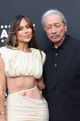 HOLLYWOOD, CALIFORNIA - MAY 27: Zulay Henao & and Edward James Olmos at the 25th Edition of The Los Angeles Latino International Film Festival - Opening Night at TCL Chinese Theatre on May 27, 2026 in Hollywood, California. Credit: USA - ZUMAa123 20260527_zaa_a123_152 Copyright: xAdMediax