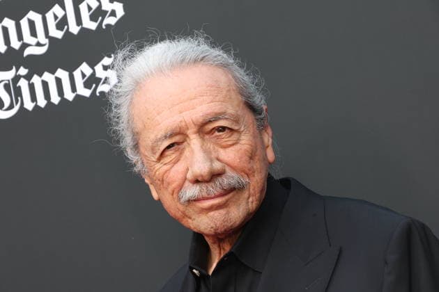 HOLLYWOOD, CALIFORNIA - MAY 27: Edward James Olmos at the 25th Edition of The Los Angeles Latino International Film Festival - Opening Night at TCL Chinese Theatre on May 27, 2026 in Hollywood, California. Copyright: xAdMediax xMediaPunchx