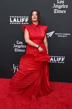 HOLLYWOOD, CALIFORNIA - MAY 27: Virginia Novello at the 25th Edition of The Los Angeles Latino International Film Festival - Opening Night at TCL Chinese Theatre on May 27, 2026 in Hollywood, California. Copyright: xAdMediax xMediaPunchx