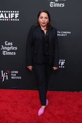 HOLLYWOOD, CALIFORNIA - MAY 27: Veronica Falcon at the 25th Edition of The Los Angeles Latino International Film Festival - Opening Night at TCL Chinese Theatre on May 27, 2026 in Hollywood, California. Credit: USA - ZUMAa123 20260527_zaa_a123_019 Copyright: xAdMediax