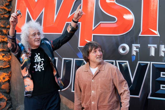 Masters Of The Universe UK Premiere in London, UK - 27 may 2026. Brian May and Daniel Pemberton attend the UK Premiere of Masters Of The Universe at Cineworld Leicester Square. London United Kingdom Copyright: xLounisxTiarx xSOPAxImagesx _DSC6686
