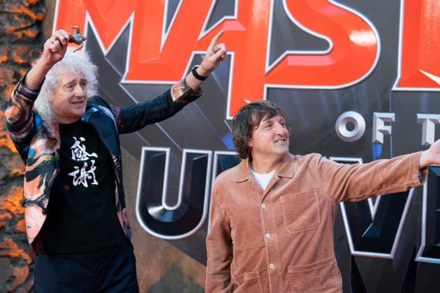Masters Of The Universe UK Premiere in London, UK - 27 may 2026. Brian May and Daniel Pemberton attend the UK Premiere of Masters Of The Universe at Cineworld Leicester Square. London United Kingdom Copyright: xLounisxTiarx xSOPAxImagesx _DSC6687