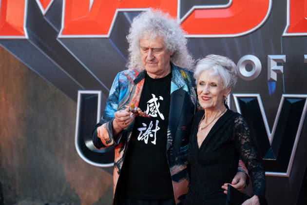 Masters Of The Universe UK Premiere in London, UK - 27 may 2026. Brian May and Anita Dobson attend the UK Premiere of Masters Of The Universe at Cineworld Leicester Square . London United Kingdom Copyright: xLounisxTiarx xSOPAxImagesx _DSC6668