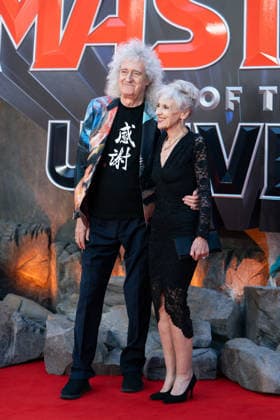 Masters Of The Universe UK Premiere in London, UK - 27 may 2026. Brian May and Anita Dobson attend the UK Premiere of Masters Of The Universe at Cineworld Leicester Square. London United Kingdom Copyright: xLounisxTiarx xSOPAxImagesx _DSC6655