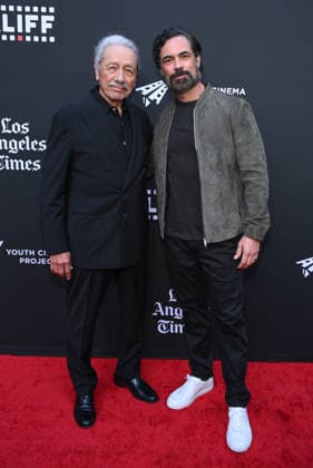 Opening Night of the L.A. Latino International Film Festival Edward James Olmos and Danny Pino arriving to the opening night of the 25th edition of the Los Angeles Latino International Film Festival (LALIFF), held at the TCL Chinese Theatre on May 27, 2026 in Hollywood, CA. Hollywood TCL Chinese Theatre California USA Copyright: xLisaxOConnorx xAFF-USA.comx