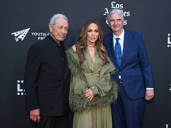 Opening Night of the L.A. Latino International Film Festival Edward James Olmos, Jennifer Lopez and Gregory Nava arriving to the opening night of the 25th edition of the Los Angeles Latino International Film Festival (LALIFF), held at the TCL Chinese Theatre on May 27, 2026 in Hollywood, CA. Hollywood TCL Chinese Theatre California USA Copyright: xLisaxOConnorx xAFF-USA.comx