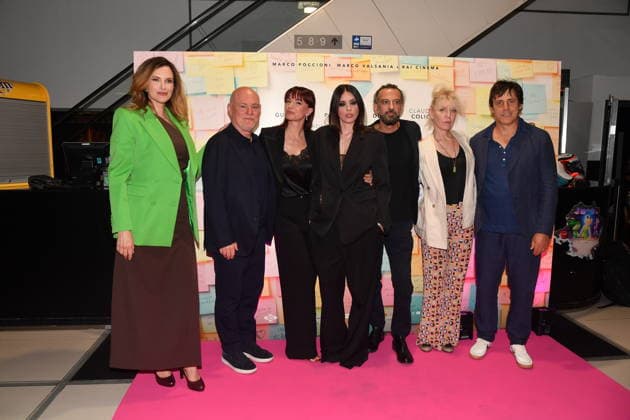 IPA85122738 - Rome , Cinema Adriano Preview of the film Falling in love and other bad ideas , In the photo: Cast Innamorarsi e altre pessime idee  Copyright: xVincenzoxLandix xVincenzoxLandix 85122738