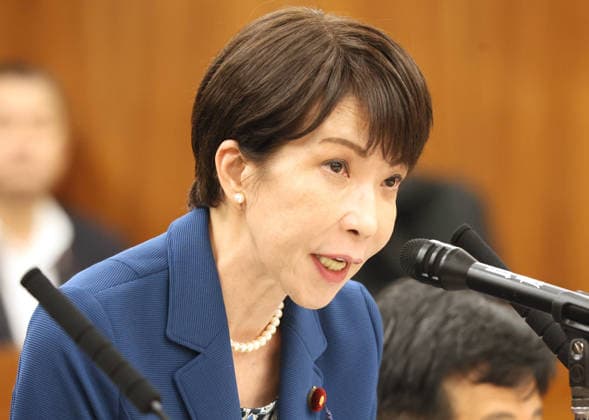 May 28, 2026, Tokyo, Japan - Japanese Prime Minister Sanae Takaichi answers a question at Upper House s health committee session at the National Diet in Tokyo on Thursday, May 28, 2026. (photo by Yoshio Tsunoda AFLO)  aflo_332220112