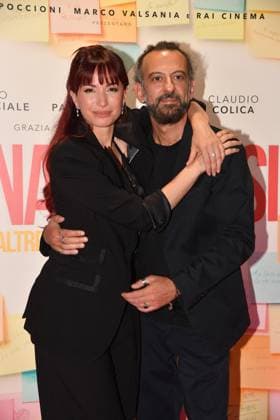 IPA85122660 - Rome , Cinema Adriano Preview of the film Falling in love and other bad ideas , In the photo: Andrea Delogu Simone Aleandri  Copyright: xVincenzoxLandix xVincenzoxLandix 85122660