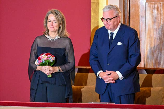 Prince Laurent and Princess Claire - Queen Elisabeth Competition Brussels, 27 05 2026 : Belgian Royals Prince Laurent and Princess Claire attend the Queen Elisabeth Competition at Bozar . Credit : Peter De Smedt CC . Brussels Belgium  Copyright: xContentxCurationx PeterxDexSmedtx xCCx