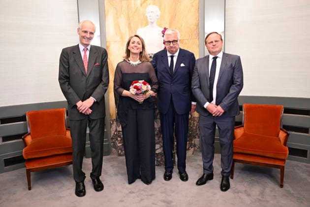 Prince Laurent and Princess Claire - Queen Elisabeth Competition Brussels, 27 05 2026 : Belgian Royals Prince Laurent and Princess Claire attend the Queen Elisabeth Competition at Bozar . Credit : Peter De Smedt CC . Brussels Belgium  Copyright: xContentxCurationx PeterxDexSmedtx xCCx