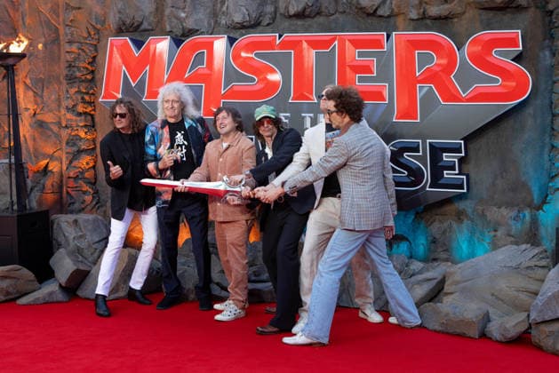 Masters Of The Universe UK Premiere Brian May, Daniel Pemberton & The Darkness at UK Premiere of Masters of the Universe on Wednesday 27 May 2026 at Cineworld Leicester Square, London, Credit:Justine Louise Avalon  Copyright: xJustinexLouisex xAvalonx 1106051441