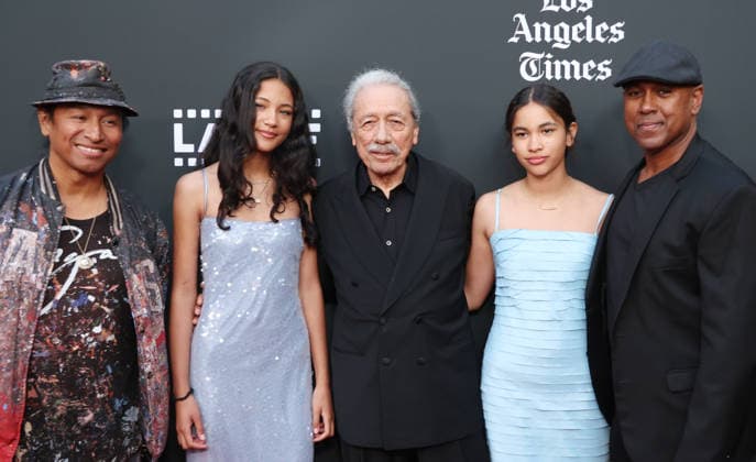 25th Edition Of The Los Angeles Latino International Film Festival - Opening Night Hollywood CA May 27: Edward James Olmos, Family, at the 25th Edition Of The Los Angeles Latino International Film Festival - Opening Night held at The TCL Chinese Theatre in Hollywood, CA. on May 27, 2026 Credit: AdMedia Hollywood CA United States EDITORIAL USE ONLY  Copyright: xx ADx admphotostwo992857