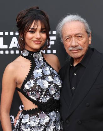 25th Edition Of The Los Angeles Latino International Film Festival - Opening Night Hollywood CA May 27: Paulina Ch‡vez, Edward James Olmos, at the 25th Edition Of The Los Angeles Latino International Film Festival - Opening Night held at The TCL Chinese Theatre in Hollywood, CA. on May 27, 2026 Credit: AdMedia Hollywood CA United States EDITORIAL USE ONLY  Copyright: xx ADx admphotostwo992862