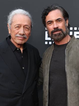 Hollywood CA May 27: Edward James Olmos, Danny Pino at the 25th Edition Of The Los Angeles Latino International Film Festival - Opening Night held at The TCL Chinese Theatre in Hollywood, CA. on May 27, 2026 Credit: AdMedia Hollywood USA - ZUMAa123 20260527_zaa_a123_370 Copyright: xADx
