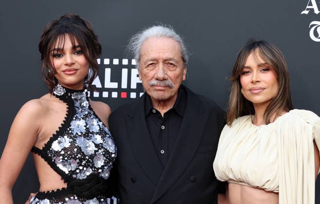 25th Edition of the Los Angeles Latino International Film Festival opening night at the TCL Chinese Theatre Featuring: Paulina Chavez, Edward James Olmos, Zulay Henao Where: Los Angeles, California, United States When: 27 May 2026 Credit: Faye s Vision Cover Images EDITORIAL USE ONLY. NOT FOR USE BY NEWSPAPERS BASED IN THE UK. Copyright: xx coverimg55731363