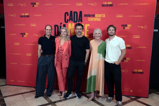 Photocall of the film Every Day a Smart Guy is Born , a comedy by Arantxa Echevarría I D Diego Anido, Belén Rueda, Hugo Silva, Susi Sánchez and Jaime Olías pose at the photocall of the film Every Day a Smart Guy is Born , Cines Verdi, on May 28, 2026, in Madrid Spain The highest-grossing director in the history of Spanish cinema and also winner of the Goya Award returns with this unbridled, thuggish and unpredictable action satire FAMOSOSOS PHOTOCALL ACTOR ACTRESS MOVIE COMEDY FILM CINEMA José Ramó Madrid Madrid Spain  Copyright: xJosÃ xRamonxHernandox 7556030