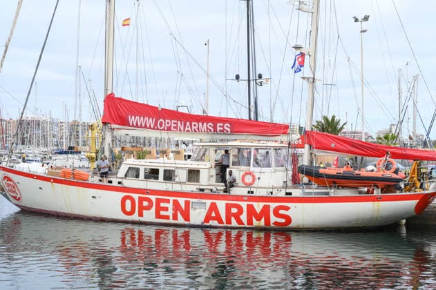 Óscar Camps and social representatives explain in Gran Canaria the details of the trip of the Open Arms boat to Cuba Open Arms boat with humanitarian aid that will depart to Cuba, on May 28th, 2026, in Gran Canaria Canary Islands, Spain The meeting has the participation of the founder of Open Arms together with members of the Cabildo de Gran Canaria, the Red de Solidaridad Canario Cubana and the trade union CCOO with the aim of coordinating the transfer of essential food and medical supplies destined to alleviate the social situation of the civilian population on the Caribbean island 28 MAY 2026 Europa Press Canarias 28 05 2026 Gran Canaria Canarias Gran Canaria Canaria Gran Canaria Canarias Spain  Copyright: xEuropaxPressxCanariasx 7556323