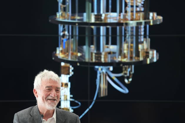 The Barcelona Supercomputing Center presents the MareNostrum Ona quantum computer in Barcelona The director of the BSC Mateo Valero during the official presentation ceremony and subsequent attention to the media, in the facilities of the Plaza Eusebi Güell, on May 28, 2026, in Barcelona, Catalonia Spain The technical and institutional meeting brings together the Minister of Research of the Generalitat, the Secretaries of State for Science and Digitalization, the Director of the BSC and the Rector of the UPC to present the operational capabilities of this advanced computing infrastructure, a milestone that reinforces the scientific leadership of the region in the development of technological sovereignty and European quantum research 28 MAY  Copyright: xDavidxZorrakinox 7556330