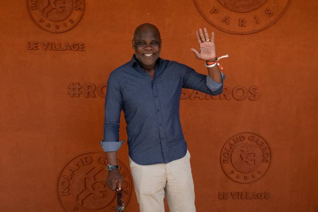 French Open - VIPs Pose At The Village LZ Basile Boli attends the 2026 French Open at Roland Garros on May 28, 2026 in Paris, France. Photo by Laurent Zabulon ABACAPRESS.COM  Copyright: xZabulonxLaurent ABACAx