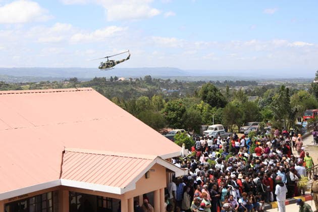 Dormitory fire in Kenya leaves 16 schoolgirls dead, 79 injured NAKURU, KENYA - MAY 28: Locals and relatives flock to the area where at least 16 schoolgirls were killed and 79 others injured after a devastating overnight fire swept through a dormitory at Utumishi Girls Academy in Nakuru, Kenya on May 28, 2026. Emergency services were deployed in the area. Lucas Mukasa Anadolu Nakuru Kenya. Editorial use only. Please get in touch for any other usage.  Copyright: x2026xAnadoluxLucasxMukasax