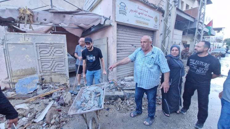 Damage reported after Israeli airstrike in southern Lebanon SAIDA, LEBANON - MAY 28: Residents inspect the damage after an Israeli airstrike targeted a house, causing material damage to the targeted building and nearby structures, in the city of Saida, southern Lebanon, on May 28, 2026. Mohammad Abushama Anadolu Saida Lebanon. Editorial use only. Please get in touch for any other usage.  Copyright: x2026xAnadoluxMohammadxAbushamax