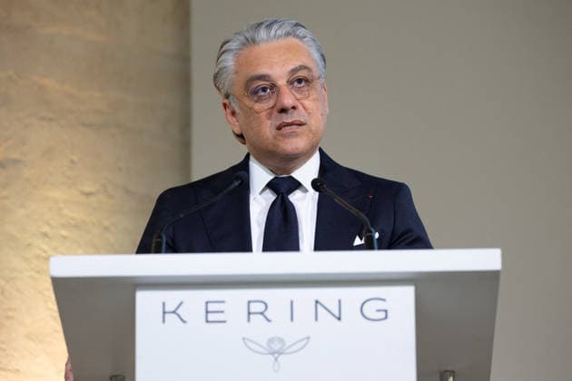 Kering Annual General Meeting - Paris Kering chief executive Luca De Meo at the Kering Annual General Meeting at Kering headquarters in Paris on May 28, 2026. Photo by Raphael Lafargue ABACAPRESS.COM Paris France  Copyright: xLafarguexRaphael ABACAx