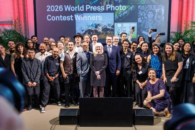 The Netherlands, 2026-05-28 17:50:27 NLD Amsterdam 20260528 - Prince Constantijn presents World Press Photo 2026 awards. In the photo: All nominees and Prince Constantijn of Orange-Nassau of Amsberg.  Copyright: xx x