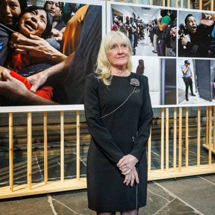 The Netherlands, 2026-05-28 17:59:17 NLD Amsterdam 20260528 - Prince Constantijn presents World Press Photo 2026 awards. In the photo: Winner Carol Guzy.  Copyright: xx x