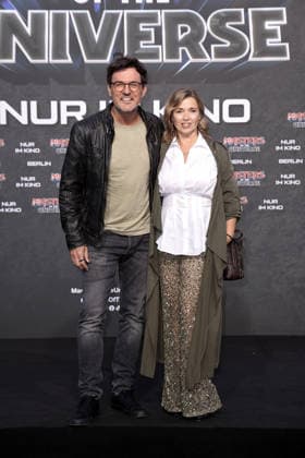 Tobey Wilson and Tina Ruland attend the German Premiere of Masters Of The Universe at UCI Luxe on May 28, 2026 in Berlin, Germany Masters Of The Universe Berlin Premiere *** Tobey Wilson and Tina Ruland attend the German Premiere of Masters Of The Universe at UCI Luxe on May 28, 2026 in Berlin, Germany Masters Of The Universe Berlin Premiere