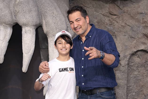 Buelent Sharif and his son Timucin attend the German Premiere of Masters Of The Universe at UCI Luxe on May 28, 2026 in Berlin, Germany Masters Of The Universe Berlin Premiere *** Buelent Sharif and his son Timucin attend the German Premiere of Masters Of The Universe at UCI Luxe on May 28, 2026 in Berlin, Germany Masters Of The Universe Berlin Premiere