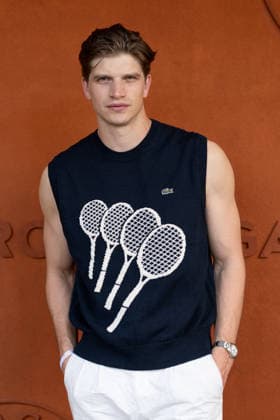 French Open - VIPs Pose At The Village LZ Toby Huntington-Whiteley attends the 2026 French Open at Roland Garros on May 28, 2026 in Paris, France. Photo by Laurent Zabulon ABACAPRESS.COM  Copyright: xZabulonxLaurent ABACAx