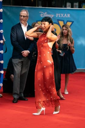 Toy Story 5 UK Launch Event - Arrivals Greta Lee attends the Toy Story 5 UK launch event at Odeon Luxe Leicester Square on May 28, 2026 in London, England., Credit:Lounis Tiar Avalon United Kingdom, London  Copyright: xLounisxTiarx xAvalonx 1106358178