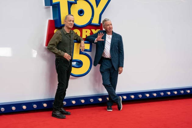 Toy Story 5 UK Launch Event - Arrivals Tom Hanks and Tim Allen attend the Toy Story 5 UK launch event at Odeon Luxe Leicester Square on May 28, 2026 in London, England., Credit:Lounis Tiar Avalon United Kingdom, London  Copyright: xLounisxTiarx xAvalonx 1106358260