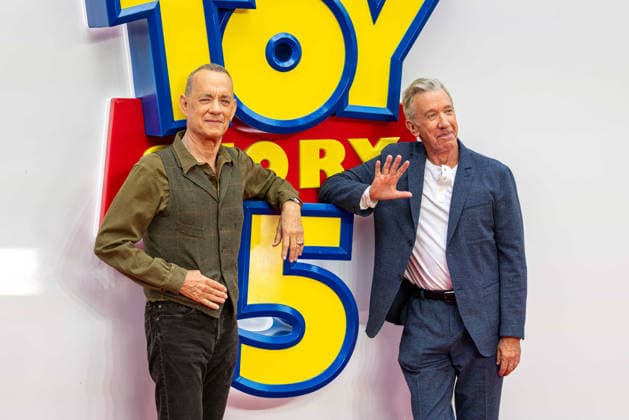 Toy Story 5 UK Launch Event at Odeon Luxe Leicster Square in London, UK, 28 May 2026 Tom Hanks and Tim Allen at Toy Story 5 UK Launch Event Odeon Luxe Leicester Square, London, UK, 28 May 2026, Credit:Liam Daysh-Holmes Avalon  Copyright: xLiamxDaysh-Holmesx xAvalonx 1106331199