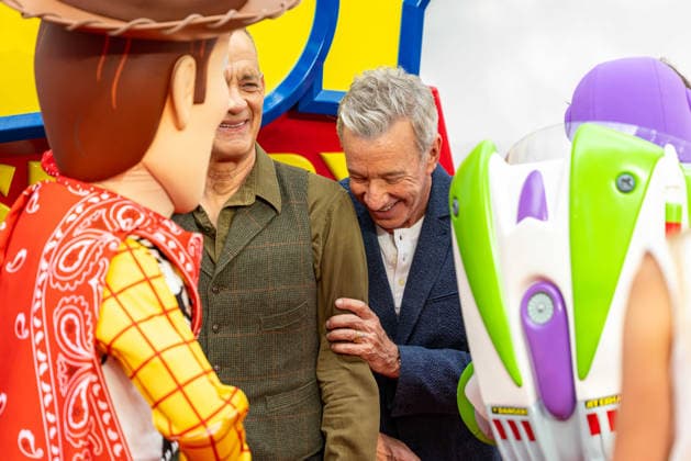 Toy Story 5 UK Launch Event at Odeon Luxe Leicster Square in London, UK, 28 May 2026 Tom Hanks and Tim Allen at Toy Story 5 UK Launch Event Odeon Luxe Leicester Square, London, UK, 28 May 2026, Credit:Liam Daysh-Holmes Avalon  Copyright: xLiamxDaysh-Holmesx xAvalonx 1106331018