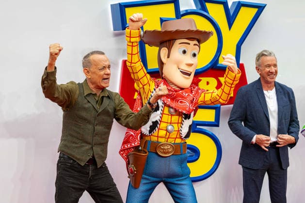 Toy Story 5 UK Launch Event at Odeon Luxe Leicster Square in London, UK, 28 May 2026 Tom Hanks and Tim Allen at Toy Story 5 UK Launch Event Odeon Luxe Leicester Square, London, UK, 28 May 2026, Credit:Liam Daysh-Holmes Avalon  Copyright: xLiamxDaysh-Holmesx xAvalonx 1106331927