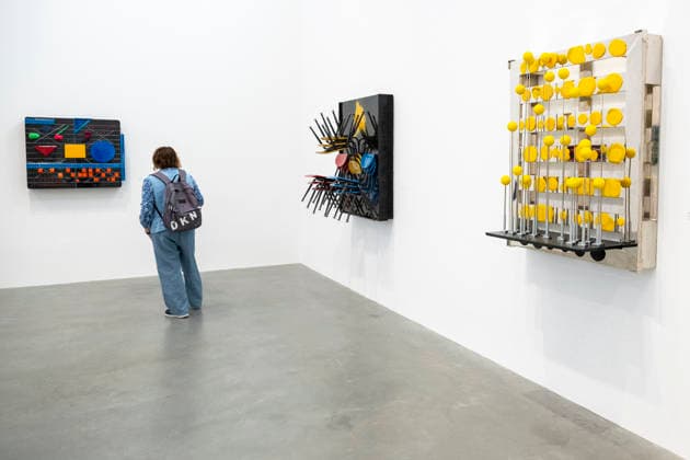 May 28, 2026, London, London, UK: LONDON, UK. (R) Ã¢â‚¬ËœSunflowersÃ¢â‚¬â ¢, 2026, and other works at the preview of Ã¢â‚¬ËœJack White: These Thoughts May DisappearÃ¢â‚¬â ¢, the first public exhibition of works by American artist and musician Jack White. The exhibition runs 29 May to 13 September 2026 at Damien HirstÃ¢â‚¬â ¢s Newport Street Gallery near Vauxhall. London UK  - ZUMAl94_ 20260528_zaf_l94_016 Copyright: xStephenxChungx