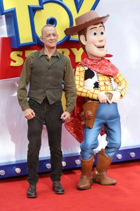 Tom Hanks und Woody beim UK Launch Event des Animationsfilms Toy Story 5 im Odeon Luxe Leicester Square. London, 28.05.2026 *** Tom Hanks and Woody at the UK launch event for the animated film Toy Story 5 at the Odeon Luxe Leicester Square London, 28 05 2026 Foto:xD.xJonesx xFuturexImagex toy_story_6530