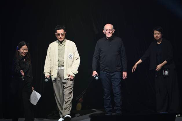 RECORD DATE NOT STATED HONG KONG-ENTERTAINMENT CHRISTOPHER LLOYD Christopher Lloyd, an American actor, and Louis Koo, a Hong Kong actor, attending at event of Comic Con 2026 in Hong Kong, May 29, 2026. Hong Kong