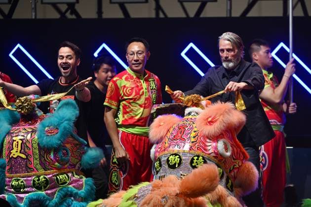 RECORD DATE NOT STATED HONG KONG-ENTERTAINMENT MADE MIKKELSEN Mads Mikkelsen, a Danish actor, and Daniel Logan, an American actor, attending at event of Comic Con 2026 in Hong Kong, May 29, 2026. Hong Kong