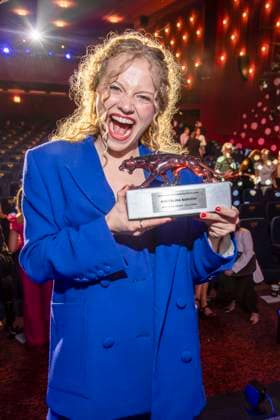 ABB NEWFACES- Kya-Celina Barucki Preistraegerin zu Gast auf der Party bei der Verleihung der Bunte New Faces Award Film im Delphi Filmpalast am Zoo am 28.05.2026 in Berlin Berlin Deutschland *** ABB NEWFACES Kya Celina Barucki award winner as guest at the party at the Bunte New Faces Award Film ceremony at Delphi Filmpalast am Zoo on 28 05 2026 in Berlin Berlin Germany
