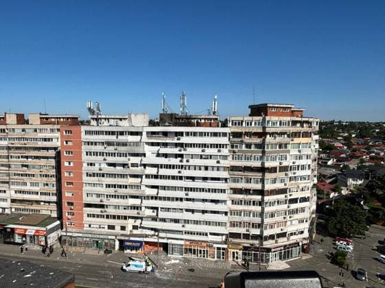 Russian drone crashes into apartment building in Romania GALATI, ROMANIA - MAY 29: A view shows destruction caused by a Russian drone hitting an apartment building in the eastern city of Galati, Romania, on May 29, 2026. Stringer Anadolu Galati Romania. Editorial use only. Please get in touch for any other usage.  Copyright: x2026xAnadoluxStringerx