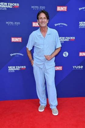 Falk Willy Wild beim 28. Bunte New Faces Award im Delphi-Filmpalast in Berlin am 28.05.2026 *** Falk Willy Wild at the 28 Bunte New Faces Award at the Delphi Filmpalast in Berlin on 28 05 2026